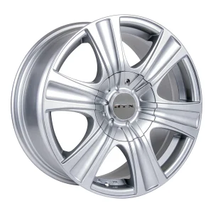 RTX Wheels – Aspen – Silver – 17″x8″ 35mm – All weather Wheels – 081780